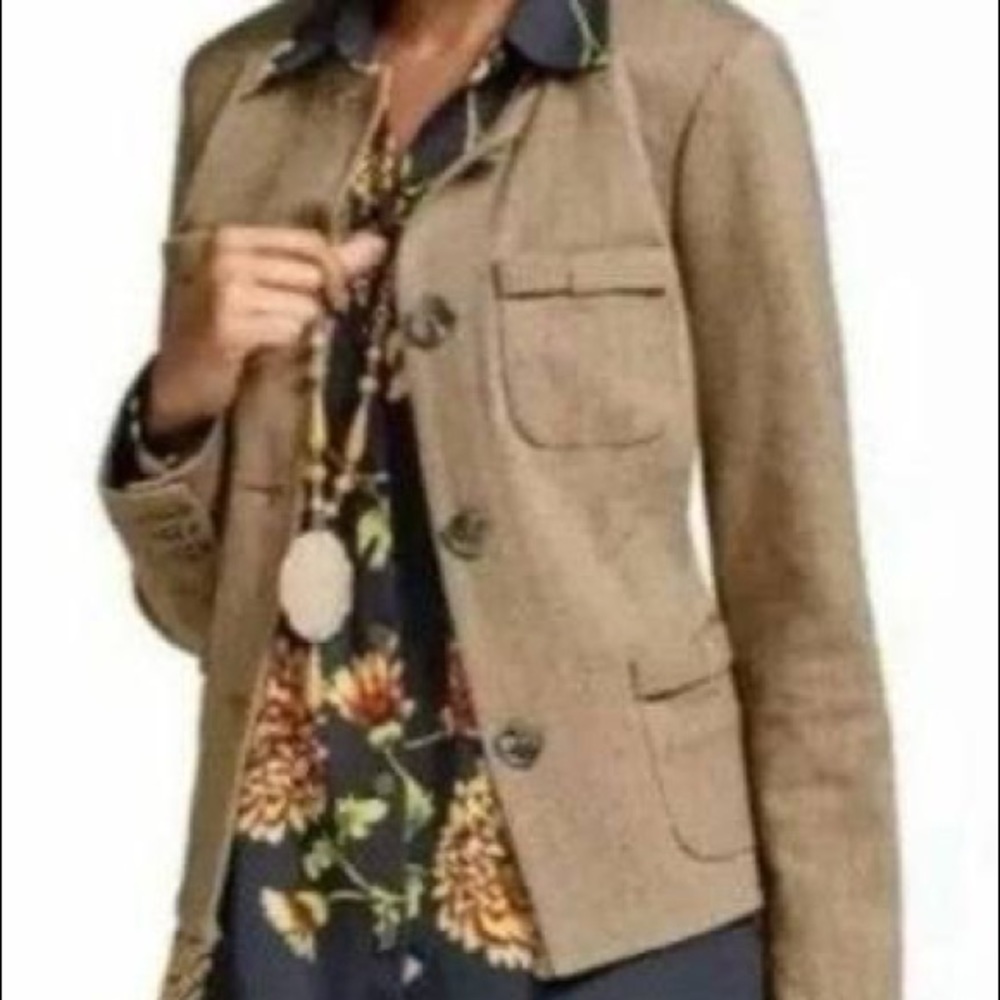 NWOT CABi 3170 Penny Blazer in Herringbone Fleck Medium